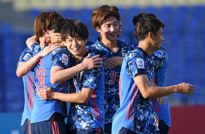 U23 Nhật Bản với U23 Hàn Quốc